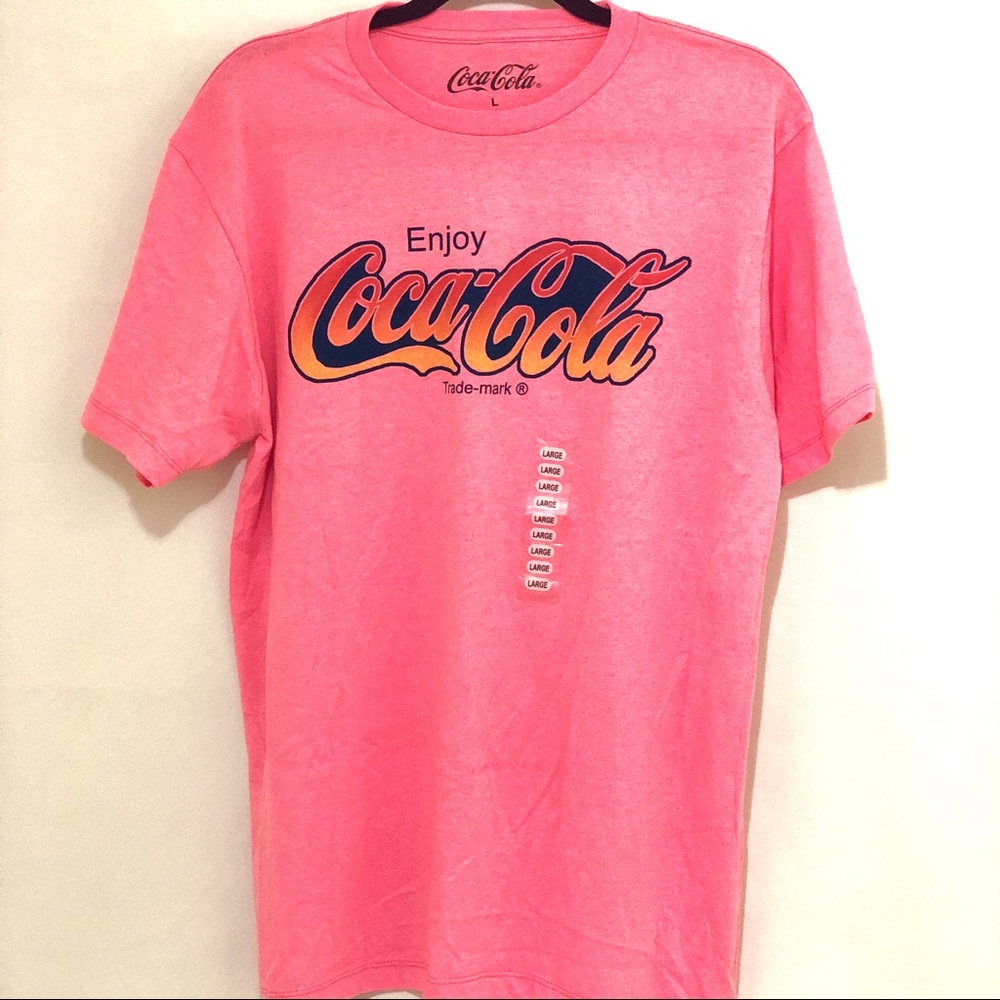 Unisex Classic Coca Cola tee shirt